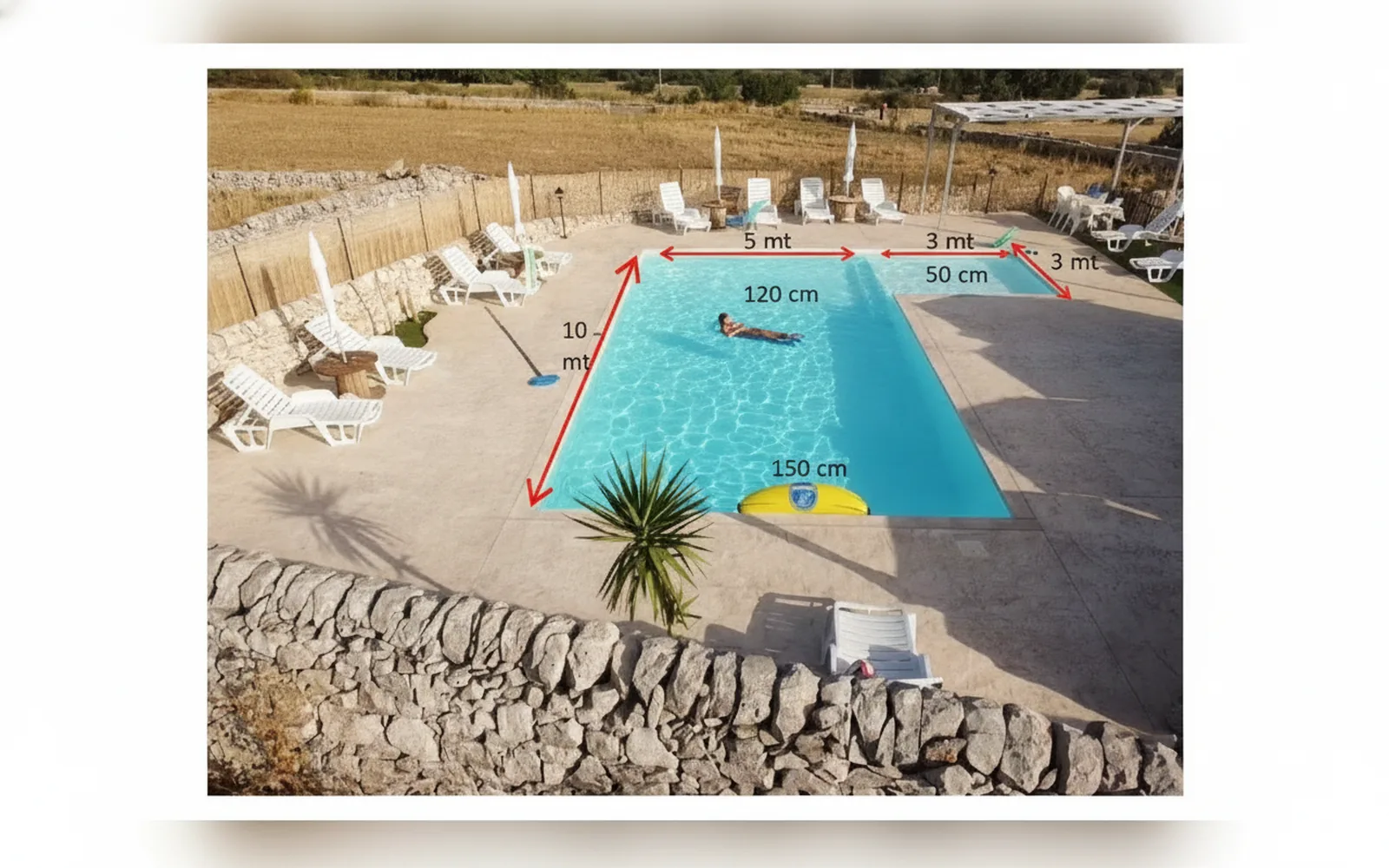 Piscina privata — A Valata di Donnafugata, Ragusa (Sicilia) (foto 3)